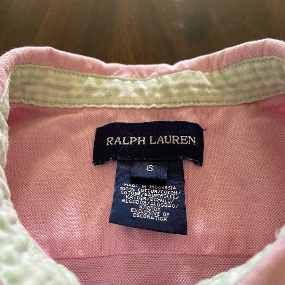 Ralph Lauren Oxford Girls Top